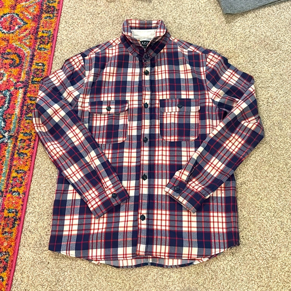 A.P.C. Flannel Shirt Never worn